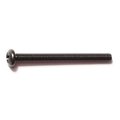 Midwest Fastener #8-32 x 2 in Phillips Pan Machine Screw, Black Oxide Steel, 15 PK 33157